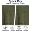 imageSILKWORLD Mens Swimming Shorts Quick Dry Beach Trunks Swimwear with Mesh LiningCompression Army Green