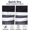 imageSILKWORLD Mens Swimming Shorts Quick Dry Beach Trunks Swimwear with Mesh LiningCompression Blackwhitegrey