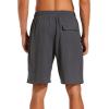 imageSILKWORLD Mens Swimming Shorts Quick Dry Beach Trunks Swimwear with Mesh LiningCompression Dark Grey