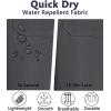imageSILKWORLD Mens Swimming Shorts Quick Dry Beach Trunks Swimwear with Mesh LiningCompression Dark Grey