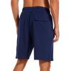 imageSILKWORLD Mens Swimming Shorts Quick Dry Beach Trunks Swimwear with Mesh LiningCompression Navy