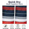 imageSILKWORLD Mens Swimming Shorts Quick Dry Beach Trunks Swimwear with Mesh LiningCompression Navyredwhite