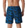 imageSILKWORLD Mens Swimming Trunks with Compression Liner Quick Dry 5 inch Swim Shorts with Zipper PocketsBig Coconut Tree