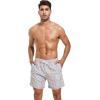 imageSILKWORLD Mens Swimming Trunks with Compression Liner Quick Dry 5 inch Swim Shorts with Zipper PocketsOranges