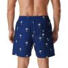 imageSILKWORLD Mens Swimming Trunks with Compression Liner Quick Dry 5 inch Swim Shorts with Zipper PocketsSmall Coconut Tree