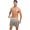 imageSILKWORLD Mens Swimming Trunks with Compression Liner Quick Dry 5 inch Swim Shorts with Zipper PocketsSurfboard