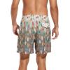 imageSILKWORLD Mens Swimming Trunks with Compression Liner Quick Dry 5 inch Swim Shorts with Zipper PocketsSurfboard