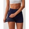 imageSILKWORLD Womens Running Shorts with Zipper Pockets Summer Cool Athletic Gym Workout Shorts2packblackNavy Blue