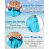 imageSILKWORLD Mens Swim Trunks Quick Dry 9quot Board Shorts with Cargo Zip PocketsNo LinerGrey