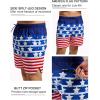 imageSILKWORLD Mens Swim Trunks with Compression Liner Quick Dry Bathing Suits Swim Shorts with Zipper Pockets