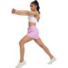 imageSILKWORLD Running Shorts for Women 2 in 1 Flowy Athletic Shorts Casual Workout Butterfly Gym Shorts with Zipper PocketsA005pink Purple