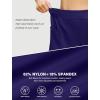 imageSILKWORLD Womens 5quot Swim Board Shorts Quick Dry Elastic Beach Swimming Shorts for Women with Liner PocketsNavy Blue