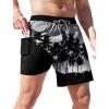 Gray and Black Coconut Tree