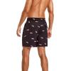 imageSILKWORLD Mens Swimming Trunks with Compression Liner 2 in 1 QuickDry Swim Shorts with Zipper PocketsBlack Pink Fish