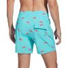 imageSILKWORLD Mens Swimming Trunks with Compression Liner 2 in 1 QuickDry Swim Shorts with Zipper PocketsBlue Pink Fish
