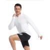 imageSILKWORLD Mens Quick Dry UPF 50 Sun Protection Shirts Long Sleeve Rash Guard with Thumb Hole Athletic Pullover ShirtBeige