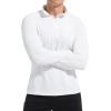 imageSILKWORLD Mens Quick Dry UPF 50 Sun Protection Shirts Long Sleeve Rash Guard with Thumb Hole Athletic Pullover ShirtBeige
