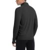 imageSILKWORLD Mens Quick Dry UPF 50 Sun Protection Shirts Long Sleeve Rash Guard with Thumb Hole Athletic Pullover ShirtBlack