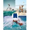 imageSILKWORLD Mens Swim Shorts Quick Dry Swimsuit Sports Swimming Shorts with PocketsRedSmall