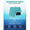 imageSILKWORLD Mens Swim Trunks Front Zipper Fly Quick Dry Beach Shorts with Compression Liner and Back Zipper PocketsDark Green
