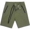 imageSILKWORLD Mens Swim Trunks QuickDry Board Shorts 9quot Bathing Suits with Zipper Pockets  No Mesh LinerArmy Green
