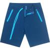 imageSILKWORLD Mens Swim Trunks QuickDry Board Shorts 9quot Bathing Suits with Zipper Pockets  No Mesh LinerNavy Blue