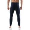 imageSILKWORLD Mens 13 Pack Compression Pants Pockets Cool Dry Gym Leggings Baselayer Running TightsA15black gray dark Navy3pOrd