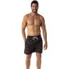 imageSILKWORLD Mens Swim Trunks Quick Dry Beach Shorts with PocketsCfish