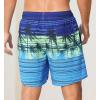 imageSILKWORLD Mens Swim Trunks Quick Dry Beach Shorts with PocketsCoconut Tree Pineappleblue