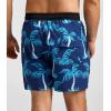 imageSILKWORLD Mens Swim Trunks Quick Dry Beach Shorts with PocketsCoconut Treeblue