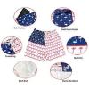 imageSILKWORLD Mens Swimming Trunks 5 Inch Inseam Swim Shorts Summer Bathing Suit Swimwear Beachwear with PocketsAmerican Flag