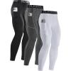 C6_fleece Lined_3pack_black  Gray  White