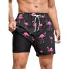 Black Pink Flamingo