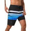 Stripes- Blue Black White