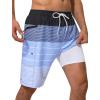 Black & Haze Blue Stripe