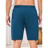 image:imageSILKWORLD Mens Swim Trunks with Compression Liner Quick Dry Bathing Suit 9 Swimming Beach Shorts with Zipper PocketsSteel Blue