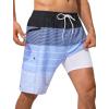P3_black & Haze Blue Stripe