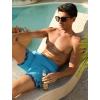 image:imageSILKWORLD Swim Trunks Men 7 Inch Bathing Suits Zipper Pockets Swimming Shorts for Vacation Pool Beach Surfing CasualA01 Light Blue  Coconut Palm