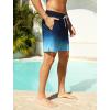image:imageSILKWORLD Swim Trunks Men 7 Inch Bathing Suits Zipper Pockets Swimming Shorts for Vacation Pool Beach Surfing CasualGradient Blue