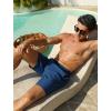 image:imageSILKWORLD Mens Swim Trunks 9 inch Quick Dry Bathing Suit with Mesh Liner Long Swimming Beach Shorts with Zipper PocketsNavy