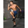 image:imageSILKWORLD Mens Running Shorts 6 Athletic Workout Casual Sweat Shorts Cotton Blend Breathable Jogger Shorts with PocketsNavy Blue