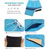 image:imageSILKWORLD Mens Swim Trunks with Compression Liner Quick Dry Board Shorts 9 Stretch Bathing Suits with 4Hole WaistbandP02 Royal Blue Stripes