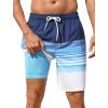 Stripes a/Multi-tone Blue