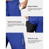 image:imageSILKWORLD Quick Dry Mens 2 in 1 Running Shorts with Zip Pocket 7 Workout Gym Athletic Shorts Lightweight Training ShortsRoyal Blue