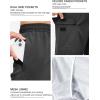 image:imageSILKWORLD Mens 9 Swim Trunks Quick Dry Mens Bathing Suit Mesh Lining Board Shorts with PocketsBlack