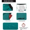 image:imageSILKWORLD Mens Quick Dry Swim Trunks Solid Swimsuit Sports Shorts with Zipper Pockets840navyback Zip