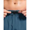 image:imageSILKWORLD Mens Swim Trunks Quick Dry Bathing Suit 9 Inch Swim Shorts with Mesh Lining and Zipper Cargo PocketsCopenblue