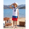 image:imageSILKWORLD Boys Swim Trunks with Compression Liner Bathing Suit Quick Dry Swim Shorts Kids Swimsuits 516 YearsAmerican Flag 02