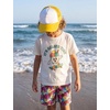 image:imageSILKWORLD Boys Swim Trunks with Compression Liner Bathing Suit Quick Dry Swim Shorts Kids Swimsuits 516 YearsDonut