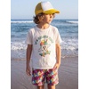 image:imageSILKWORLD Boys Swim Trunks with Compression Liner Bathing Suit Quick Dry Swim Shorts Kids Swimsuits 516 YearsDonut